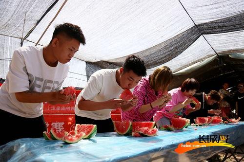 吃瓜比赛图片,一场视觉与味觉的双重盛宴