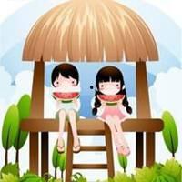 漫画头像情侣吃瓜视频,情侣漫画头像演绎趣味吃瓜瞬间